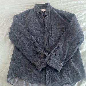 Men’s Club Monaco Black and white flannel